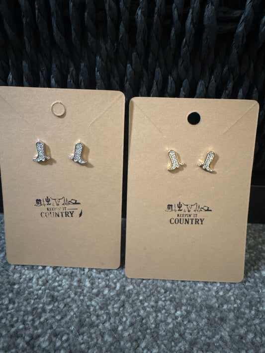 Western Cowboy Sparkly Boot Studs