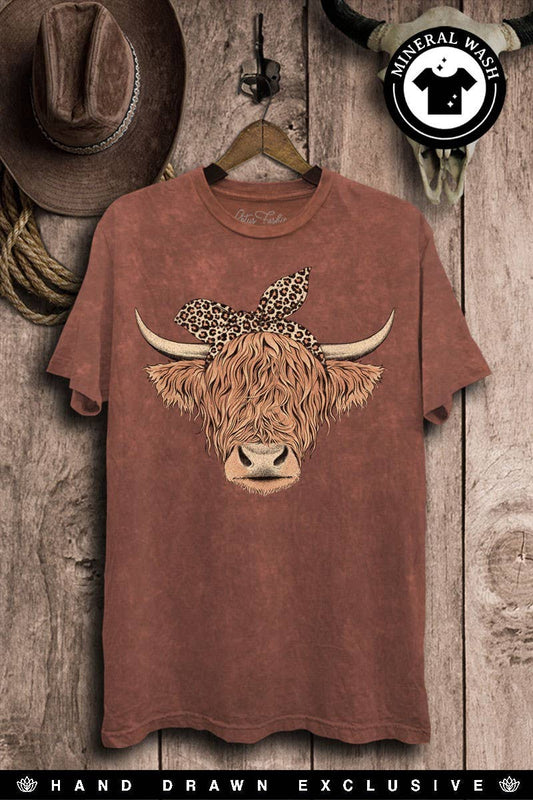 Highland Cow Graphic Top