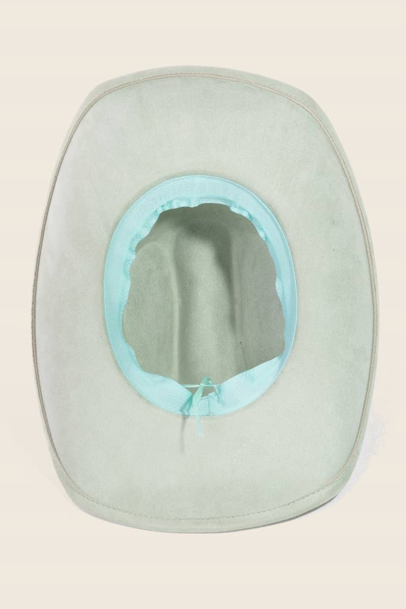 Western Intricate Border Pattern Band Cowboy Hat