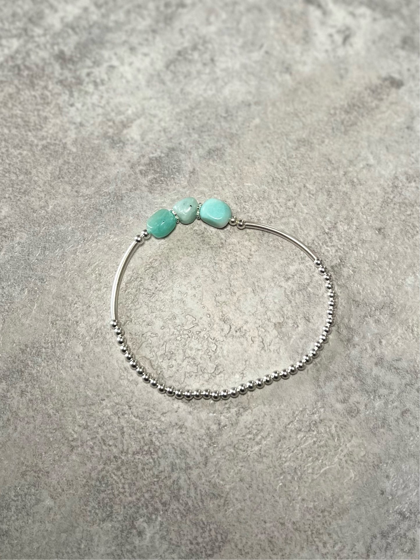 Lomond Bracelet - Peru Amazonite